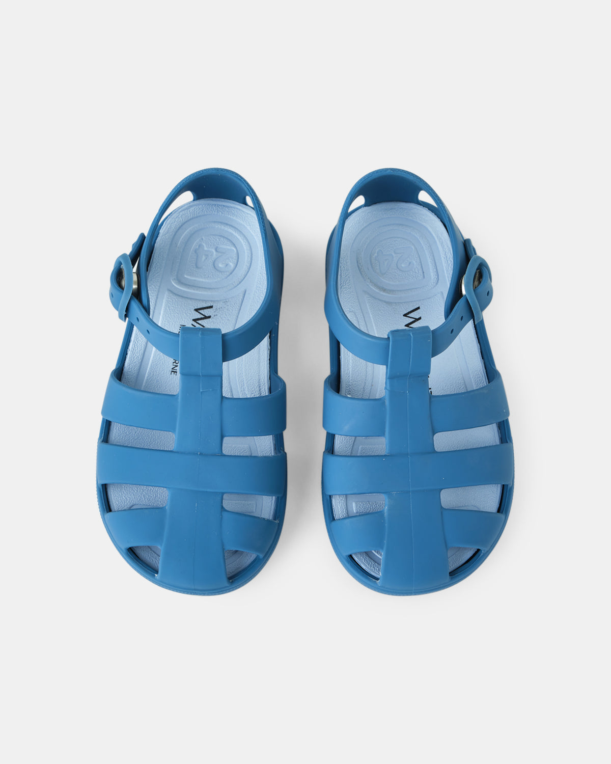 Frankie Sandal | Matte Blue