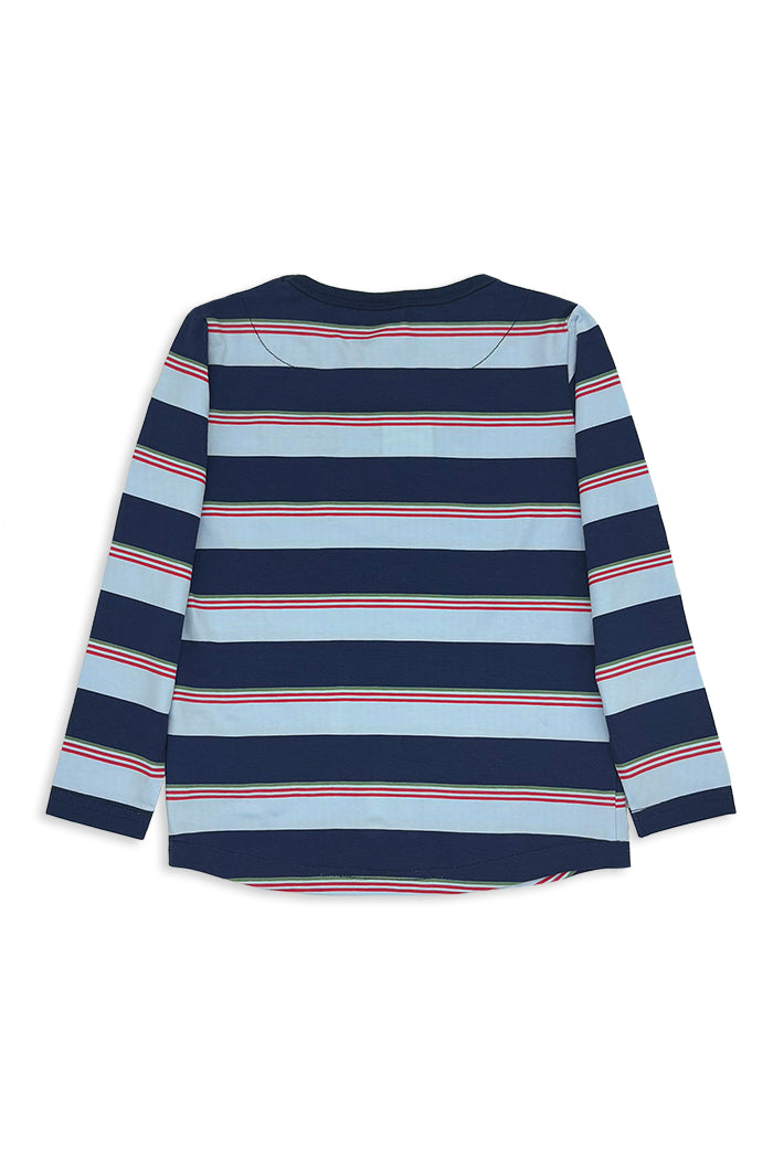 Midnight Stripe Pocket Tee