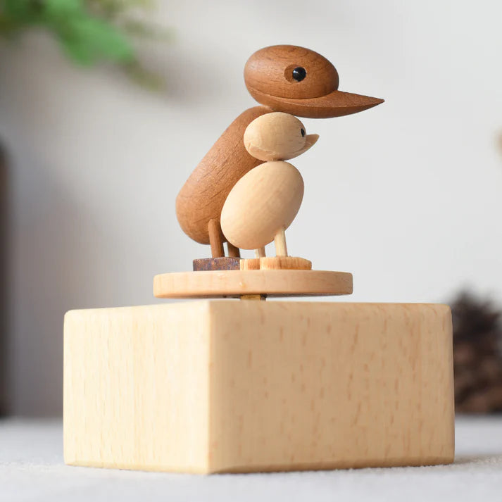 Mumma Duck &amp; Duckling Mini Music Box