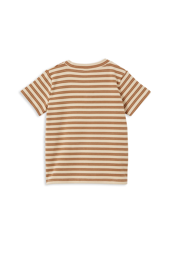 Natural Stripe Henley