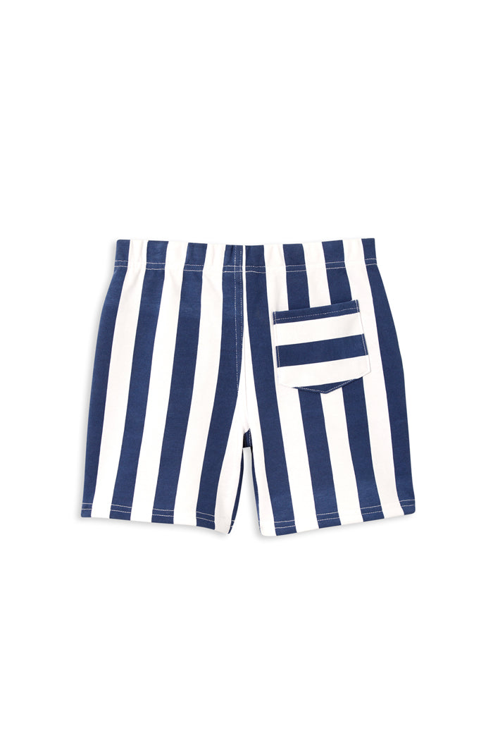 Stripe Fleece Baby Short