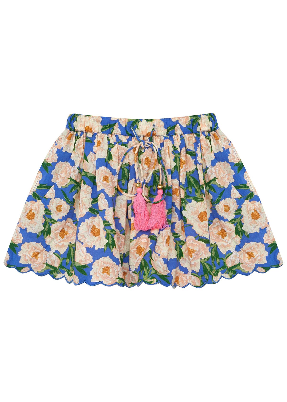 Anna Skirt-Soirée Bouquet | Bondi Blue