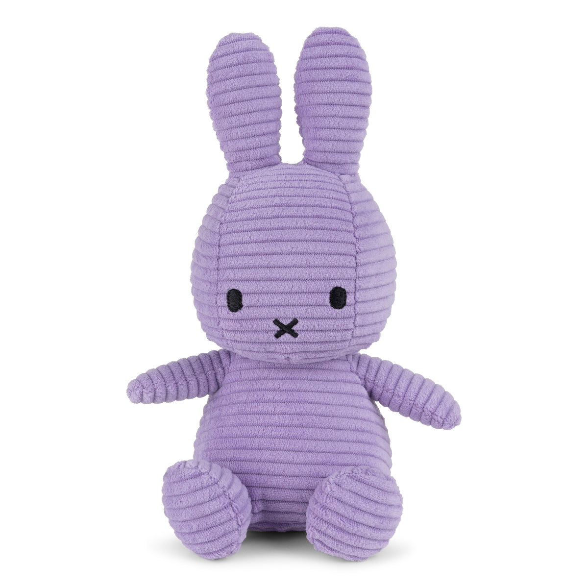 Miffy ECO Sitting Corduroy | Lilac | 23cm