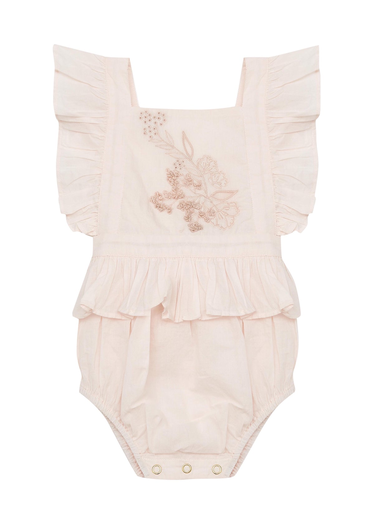 Florence Romper | Rose Quarts