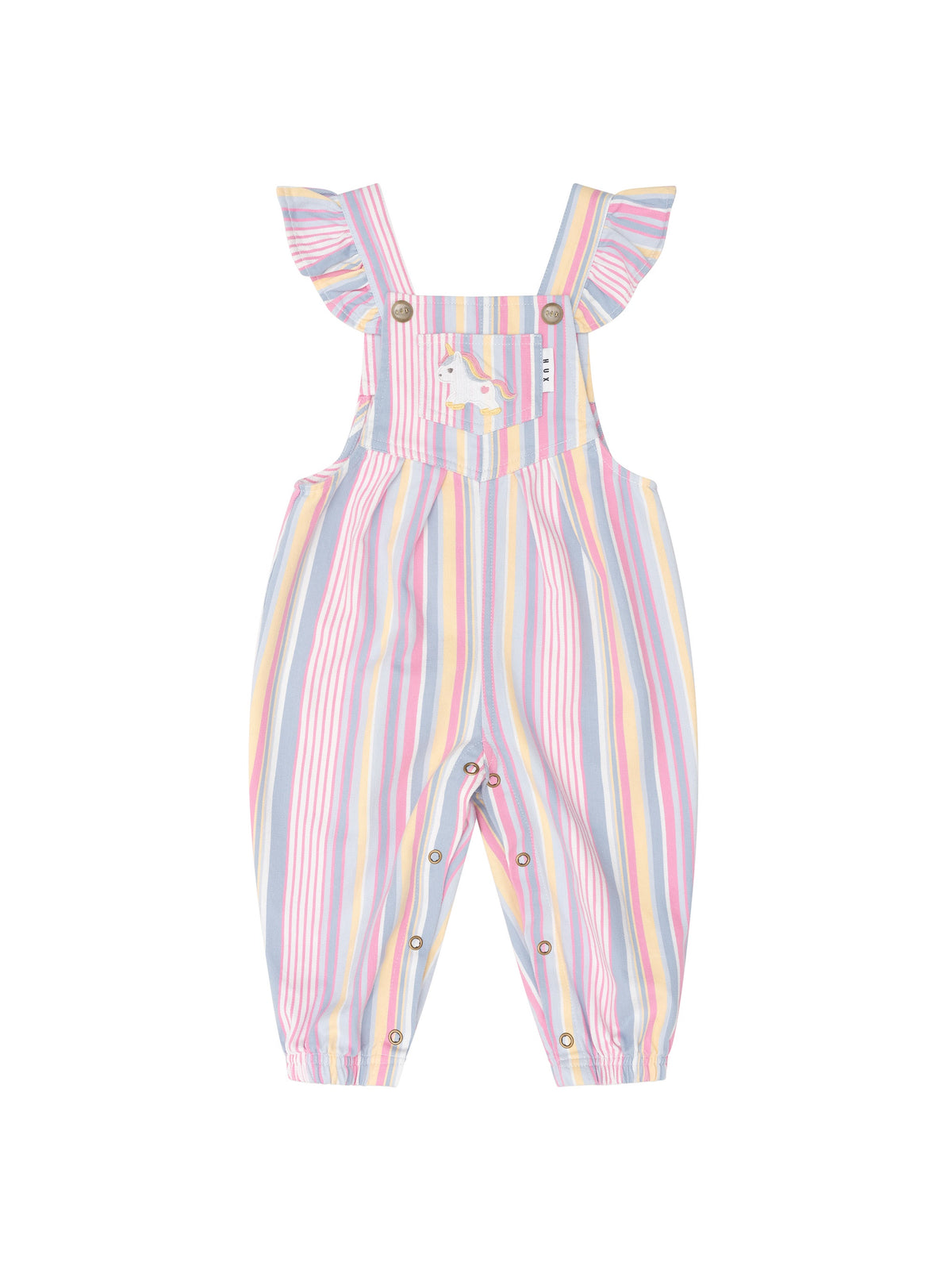 Rainbow Stripe Overall