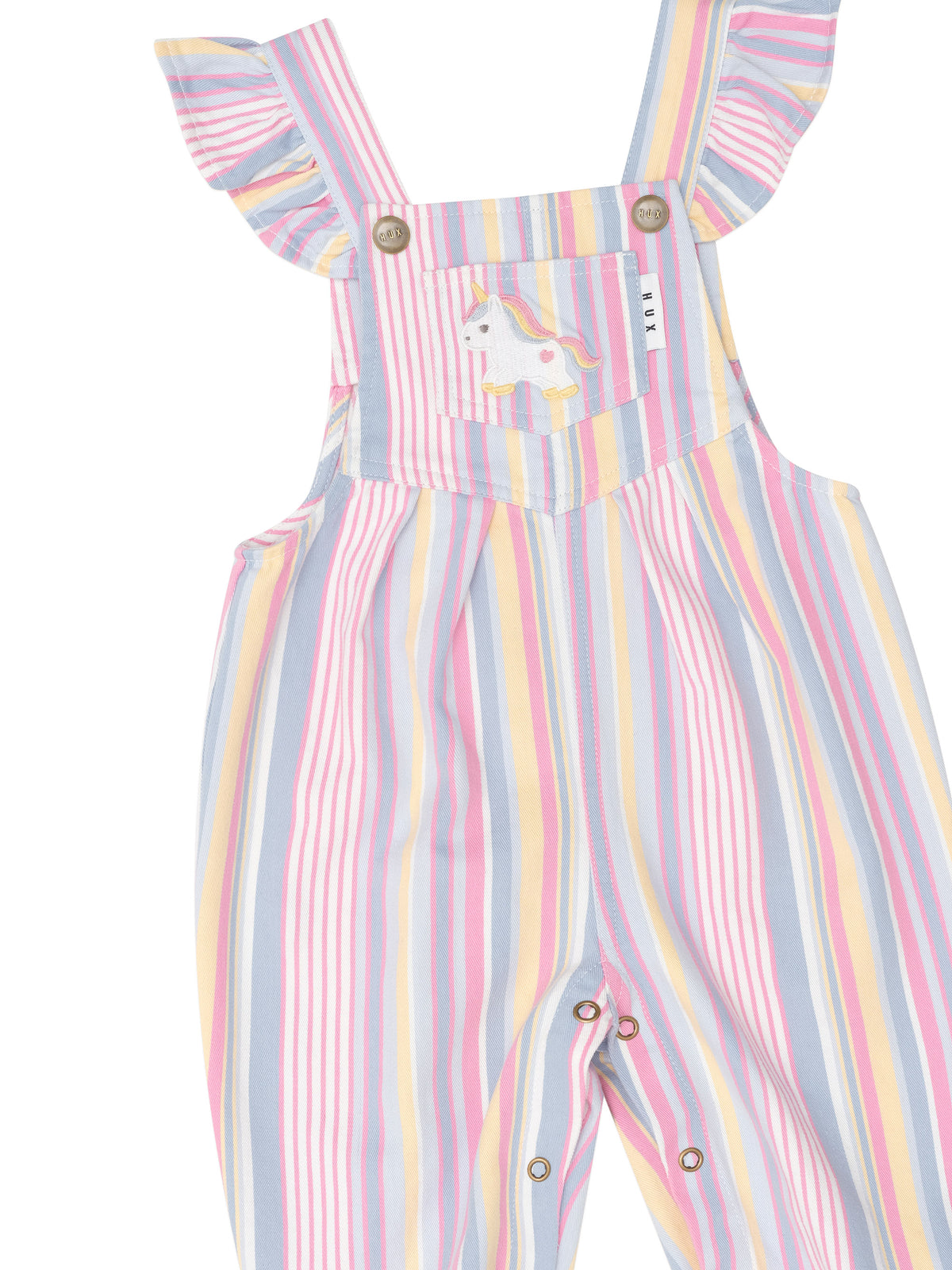 Rainbow Stripe Overall