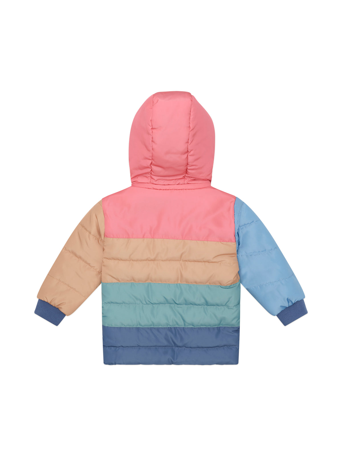 Colour Block Parka