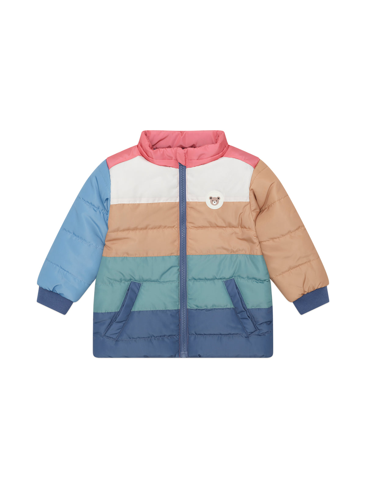 Colour Block Parka