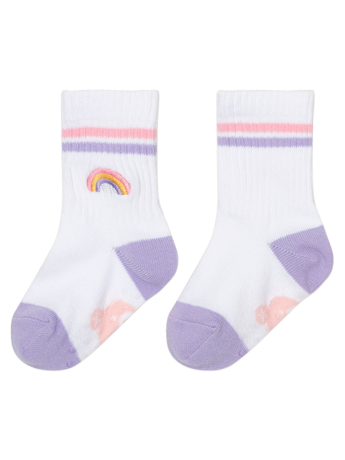 Blush Hux Varisty 2PK Socks