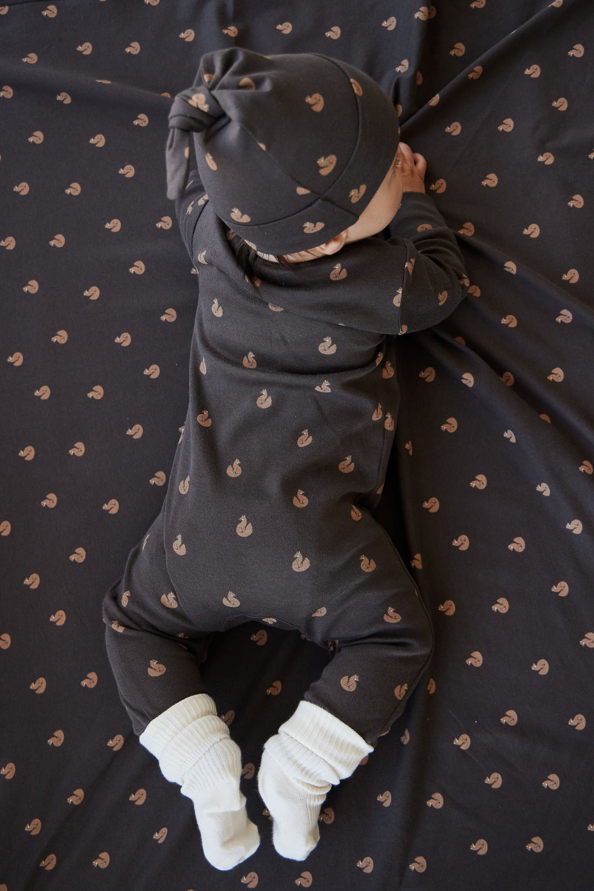 Organic Cotton Reese Zip Onepiece | Fox Cubs