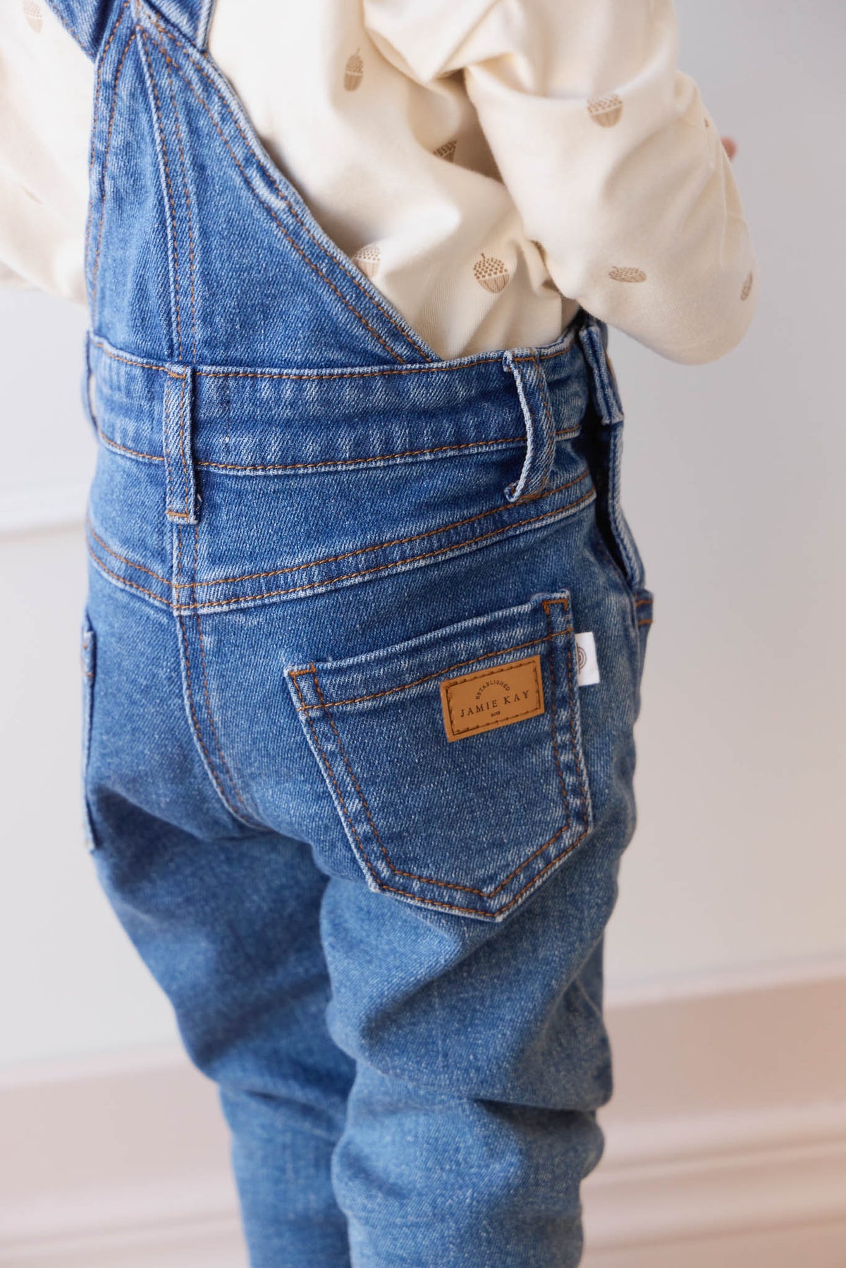 Jordie Overall | Mid Wash Denim