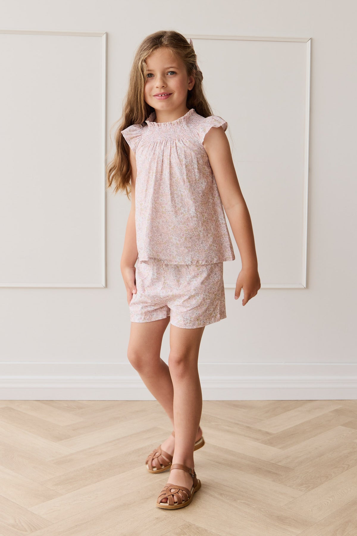 Organic Cotton Emelia Short | Chloe Mauve