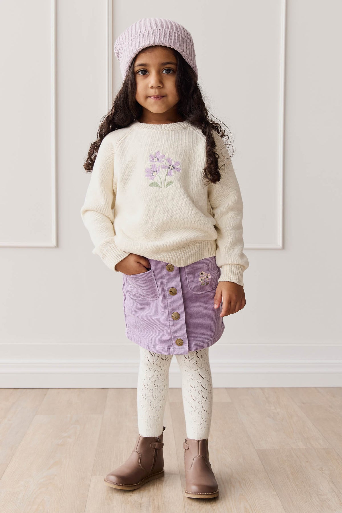 Macy Jumper | Cloud Meadow Flowers