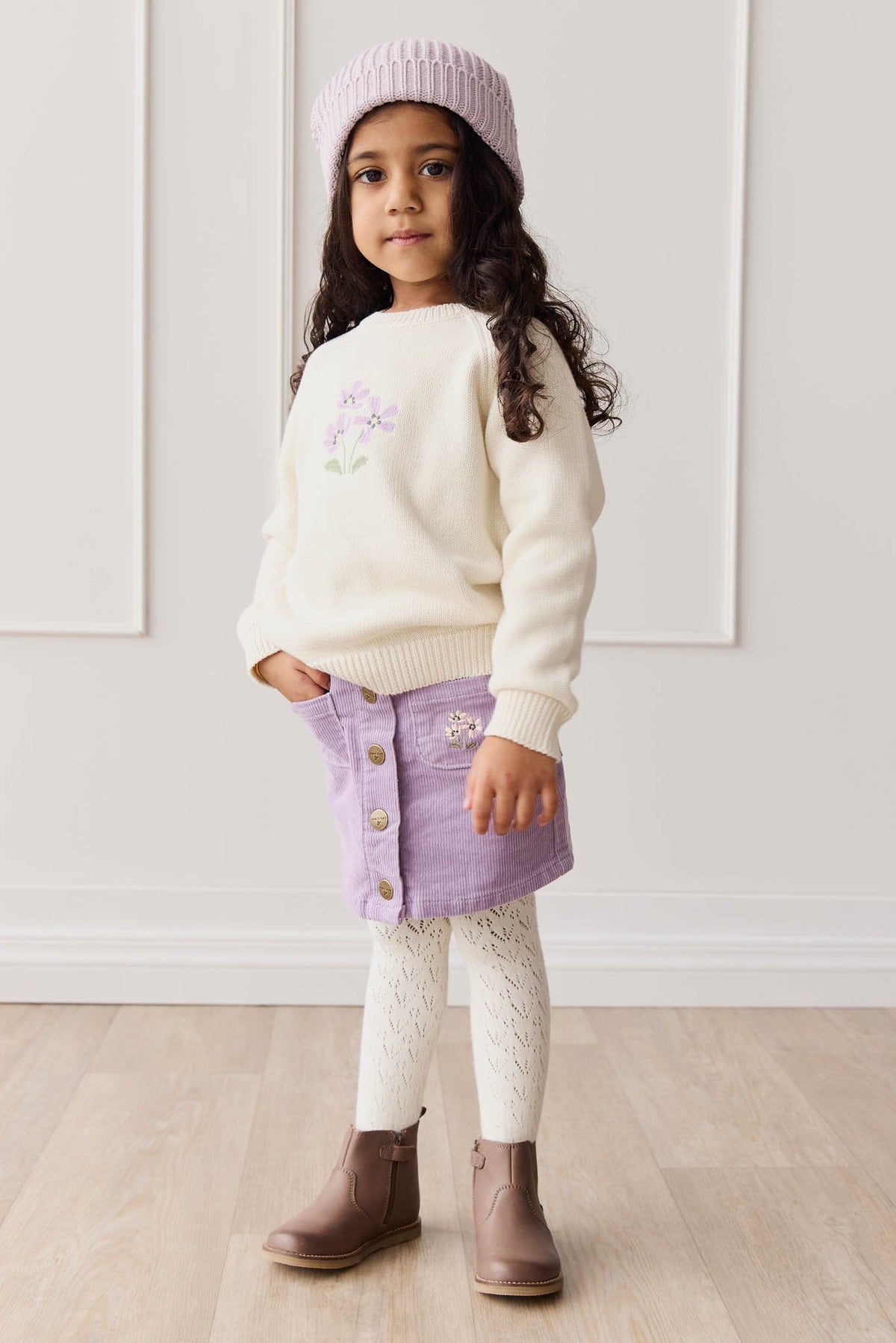 Macy Jumper | Cloud Meadow Flowers