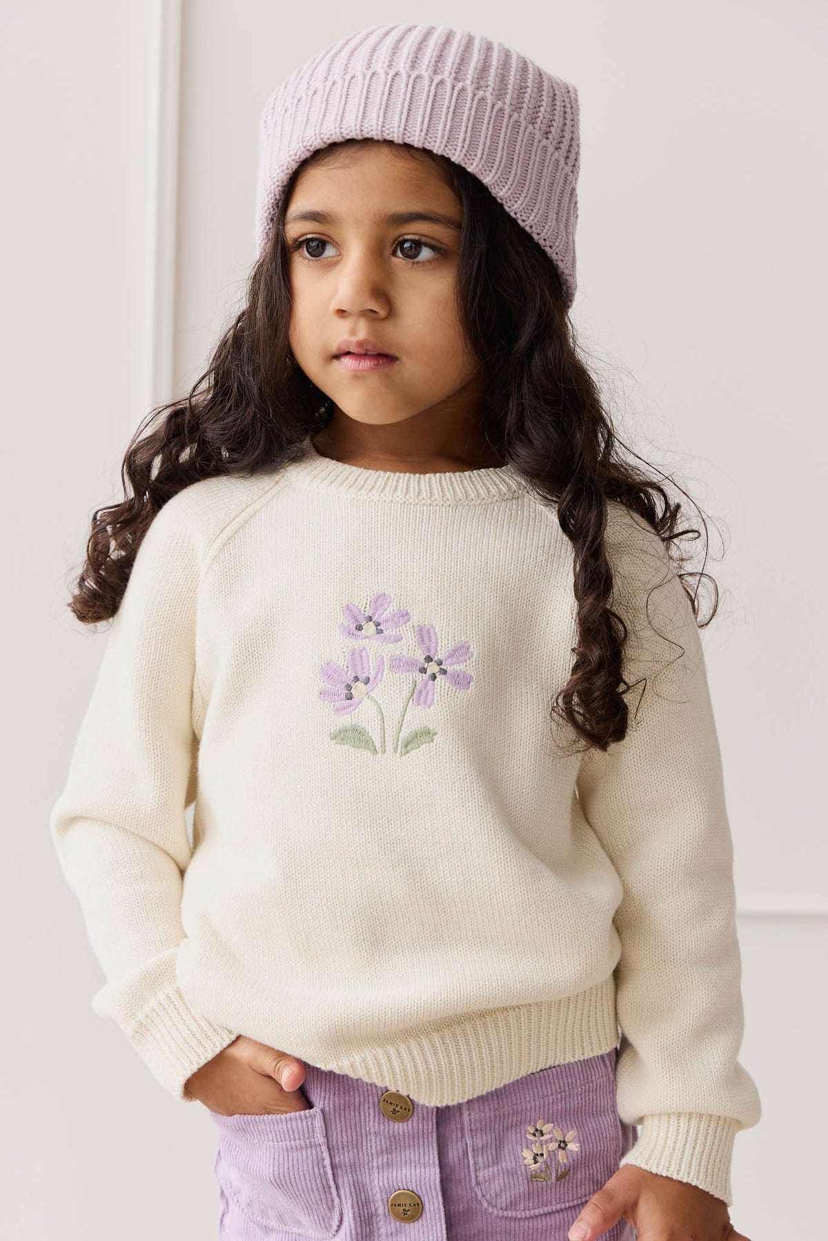 Macy Jumper | Cloud Meadow Flowers