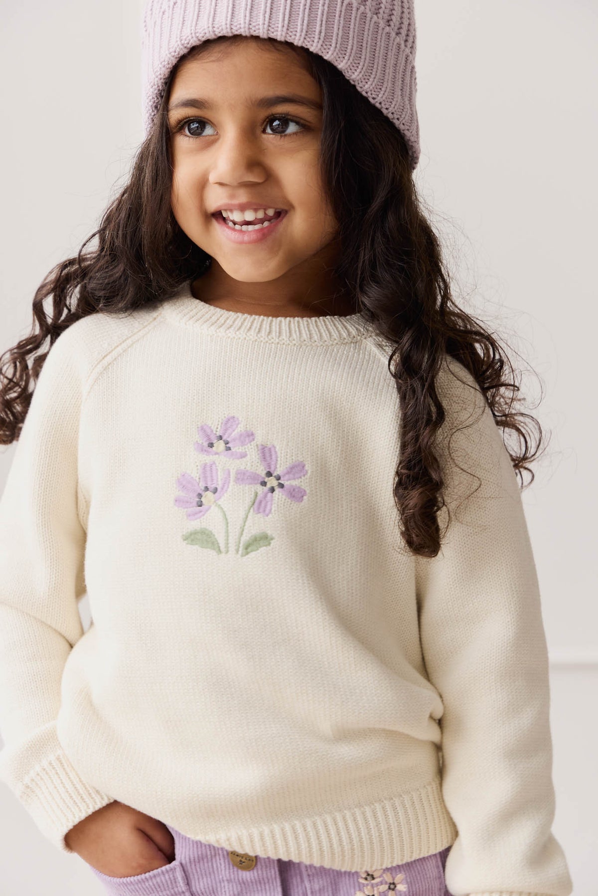 Macy Jumper | Cloud Meadow Flowers