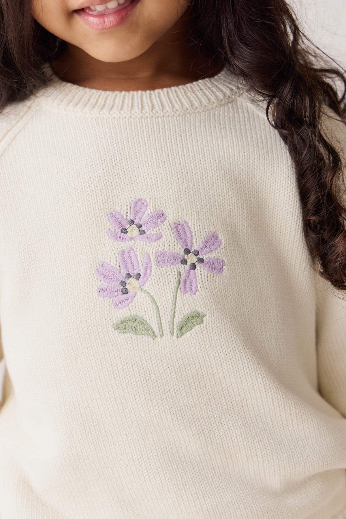 Macy Jumper | Cloud Meadow Flowers