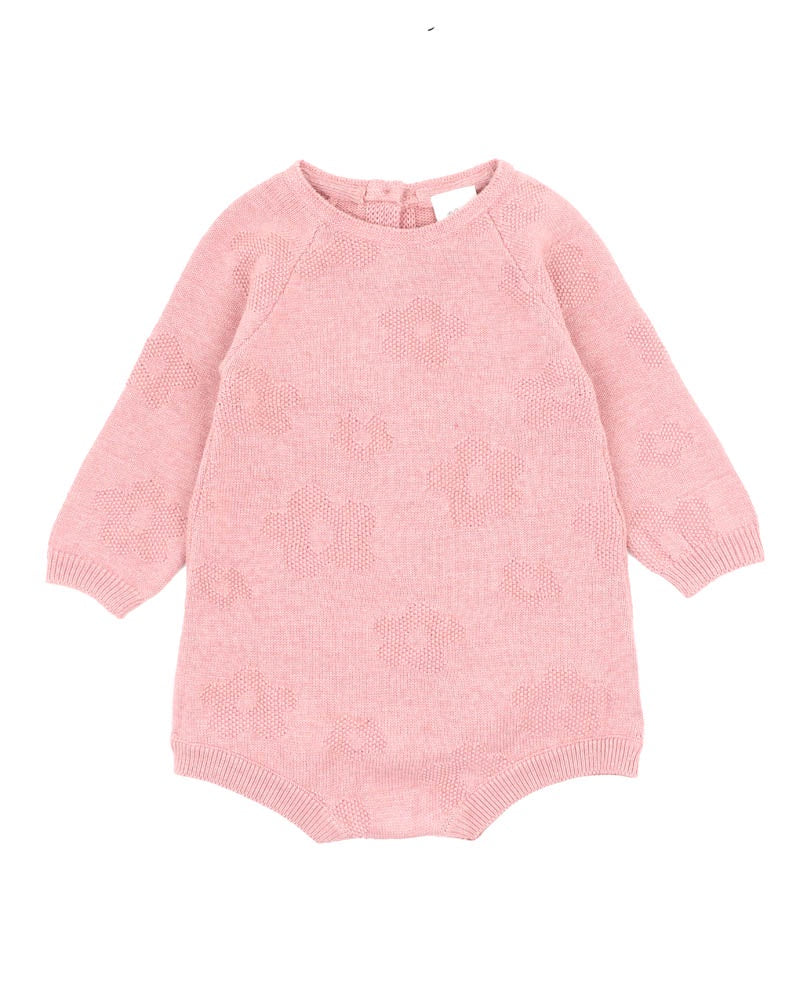 Nancy Flowers Knitted Bodysuit