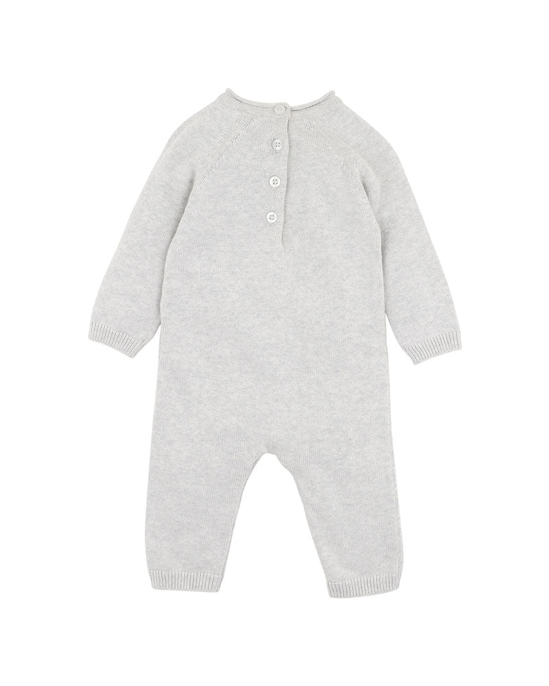 Toby Squirrel Knitted Romper