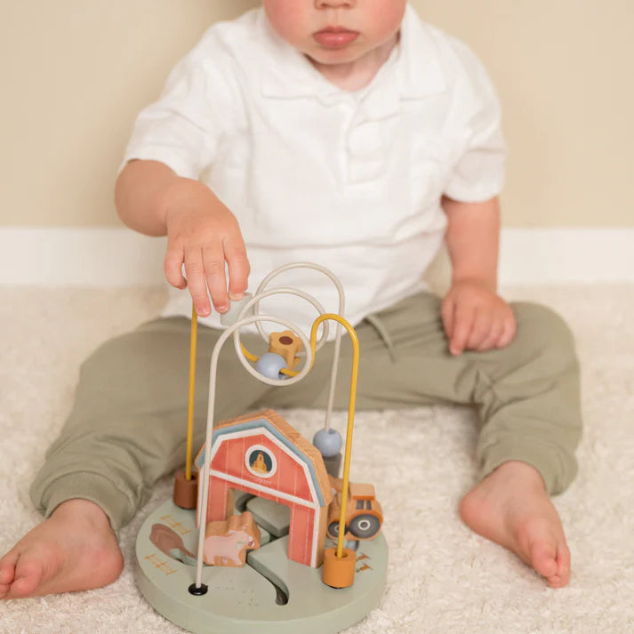 Little Farm Wooden Activity Spiral