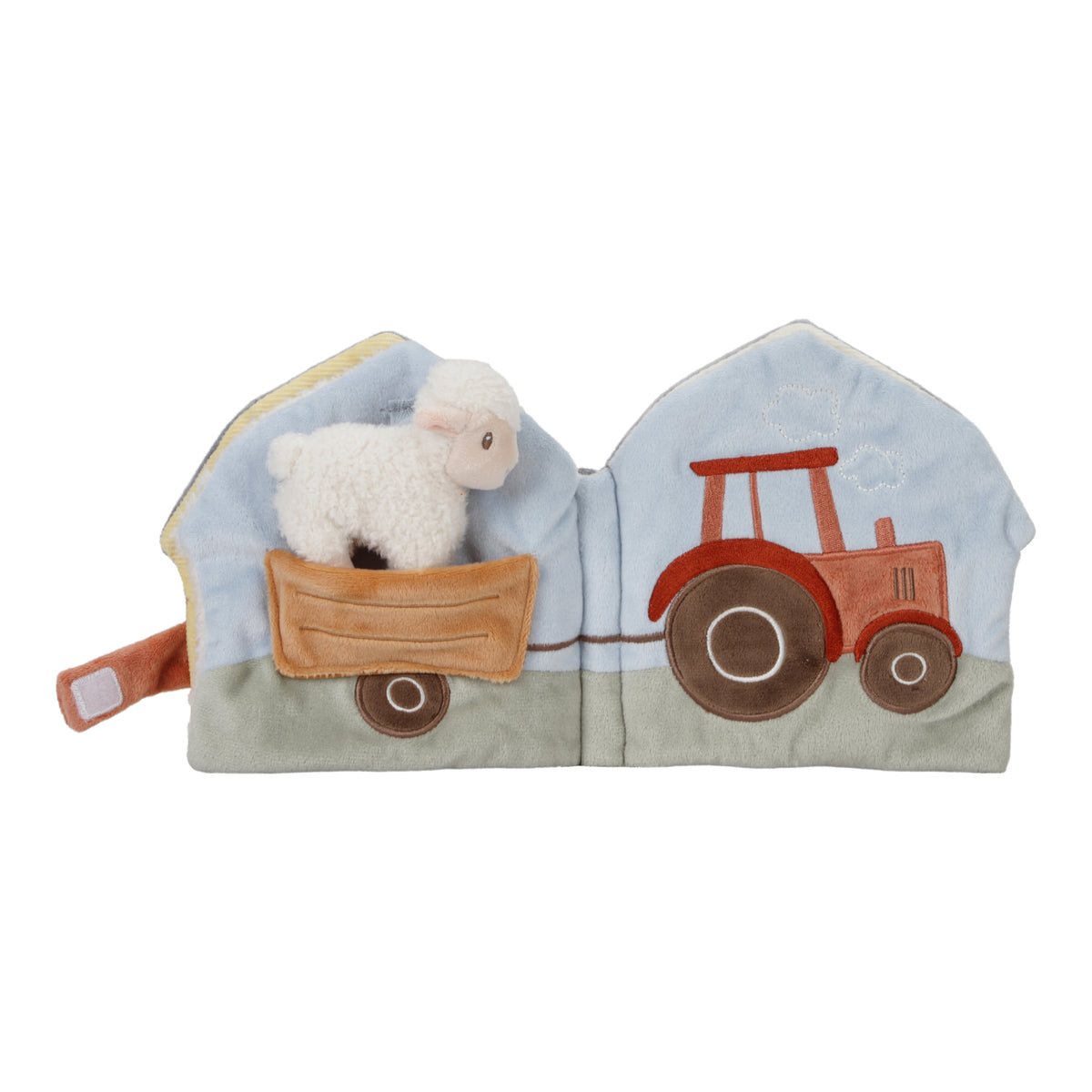 Little Farm Soft Activity Book Plush Baby Activity Toy