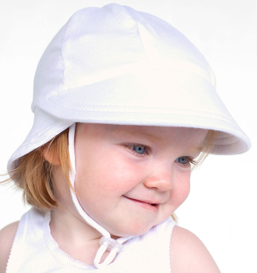 Legionnaire Hat with Strap | White