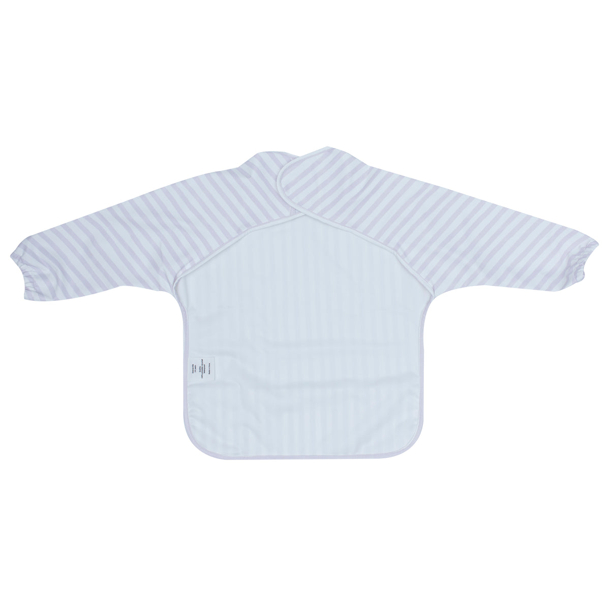 Messie Smock Bib | Lilac Stripe