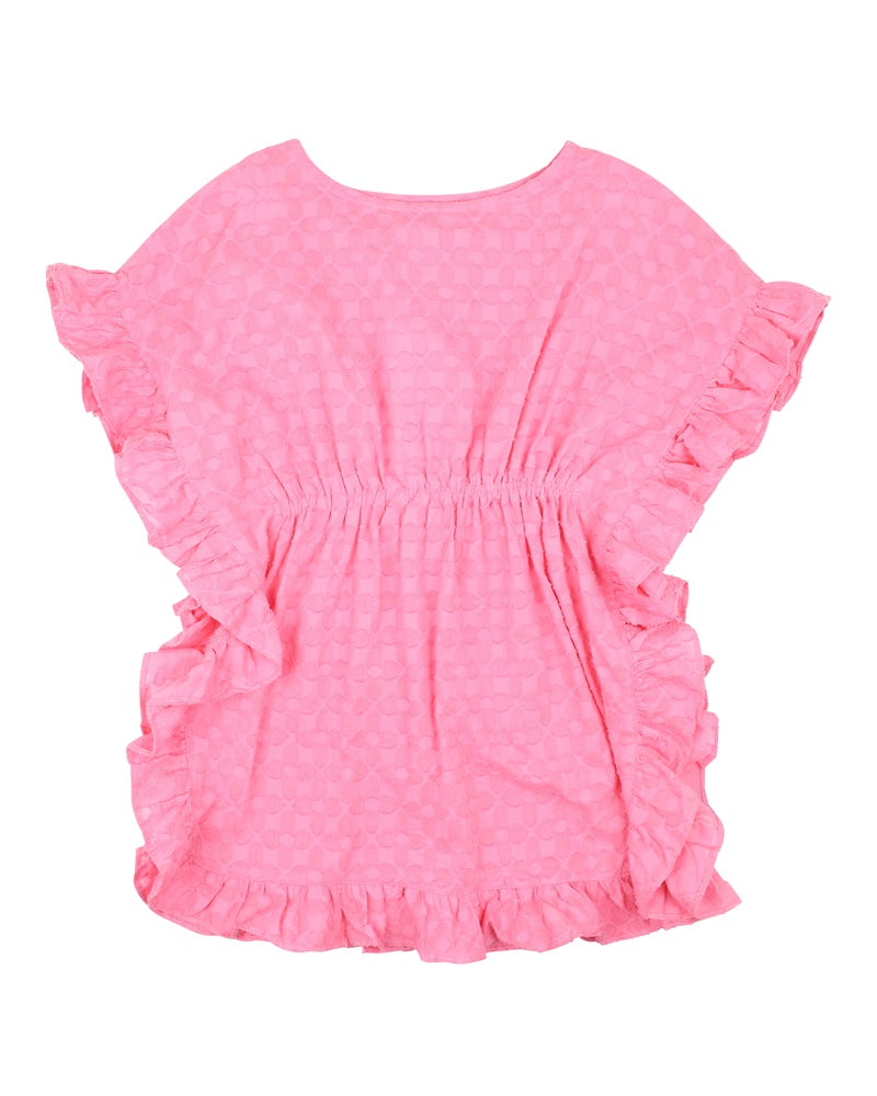 Girls Pink Kaftan