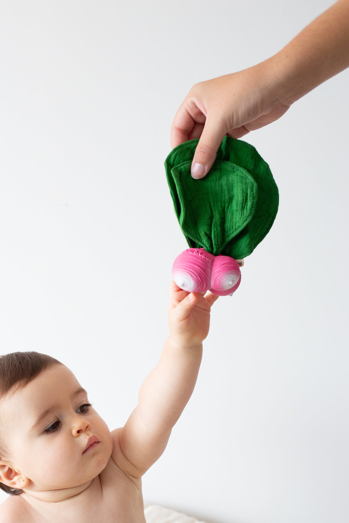 Ramona the Radish Mini Doudou Teether