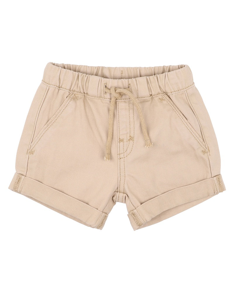 Sepia Twill Shorts