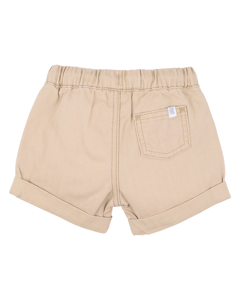 Sepia Twill Shorts