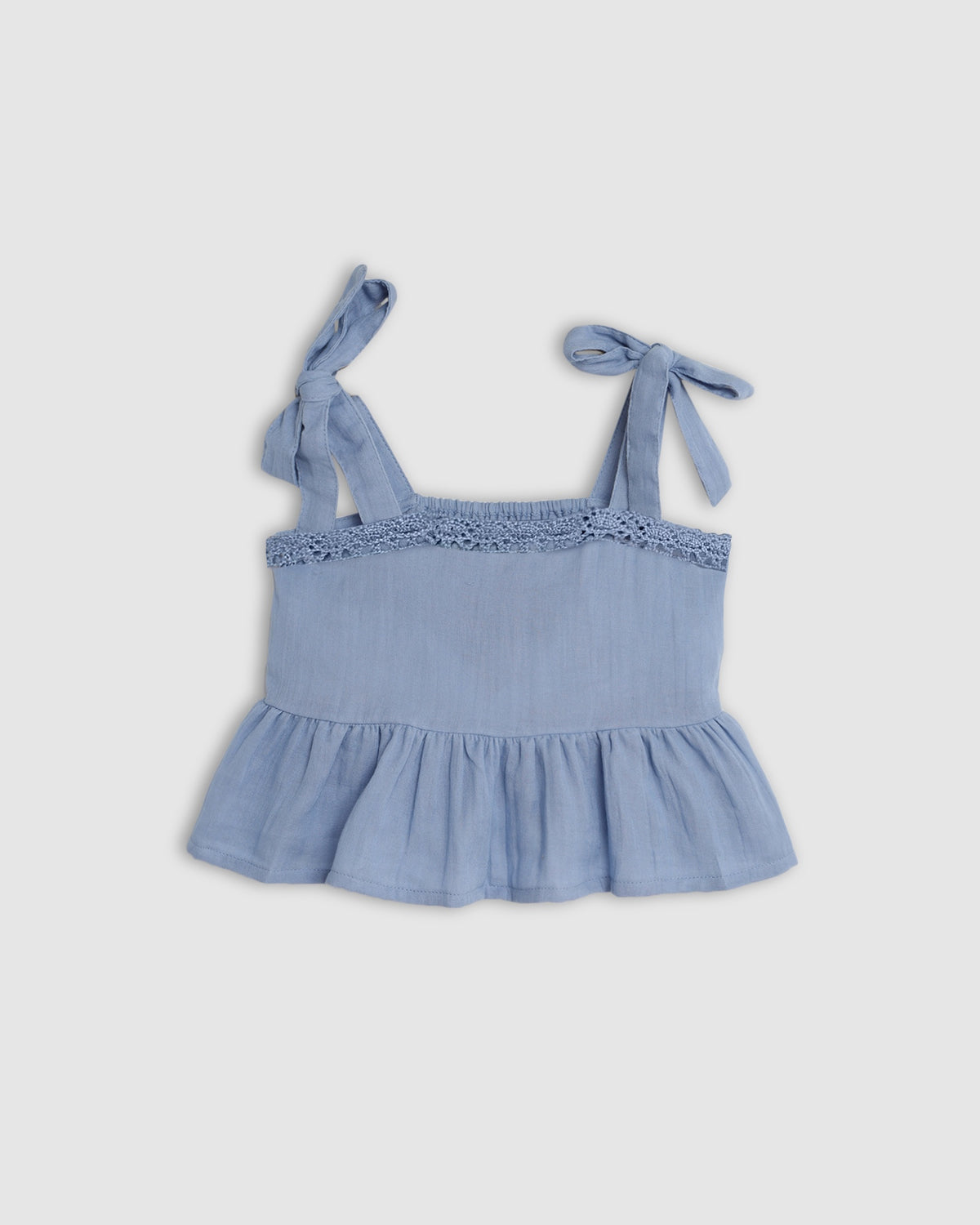 Poppy Top | Airy Blue