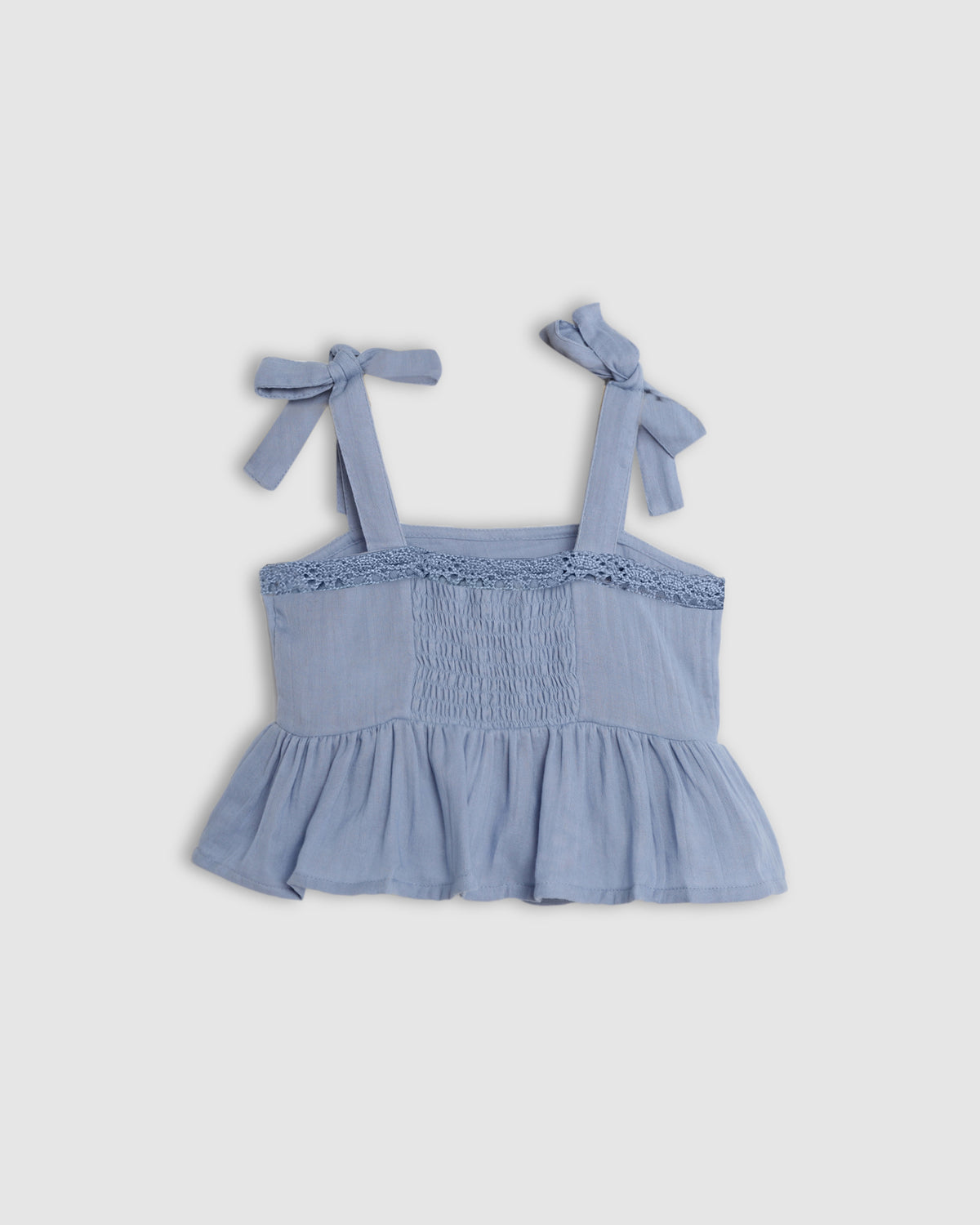 Poppy Top | Airy Blue