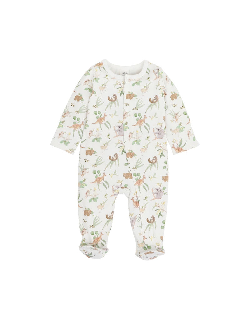 Bailey Native LS Zip Onesie