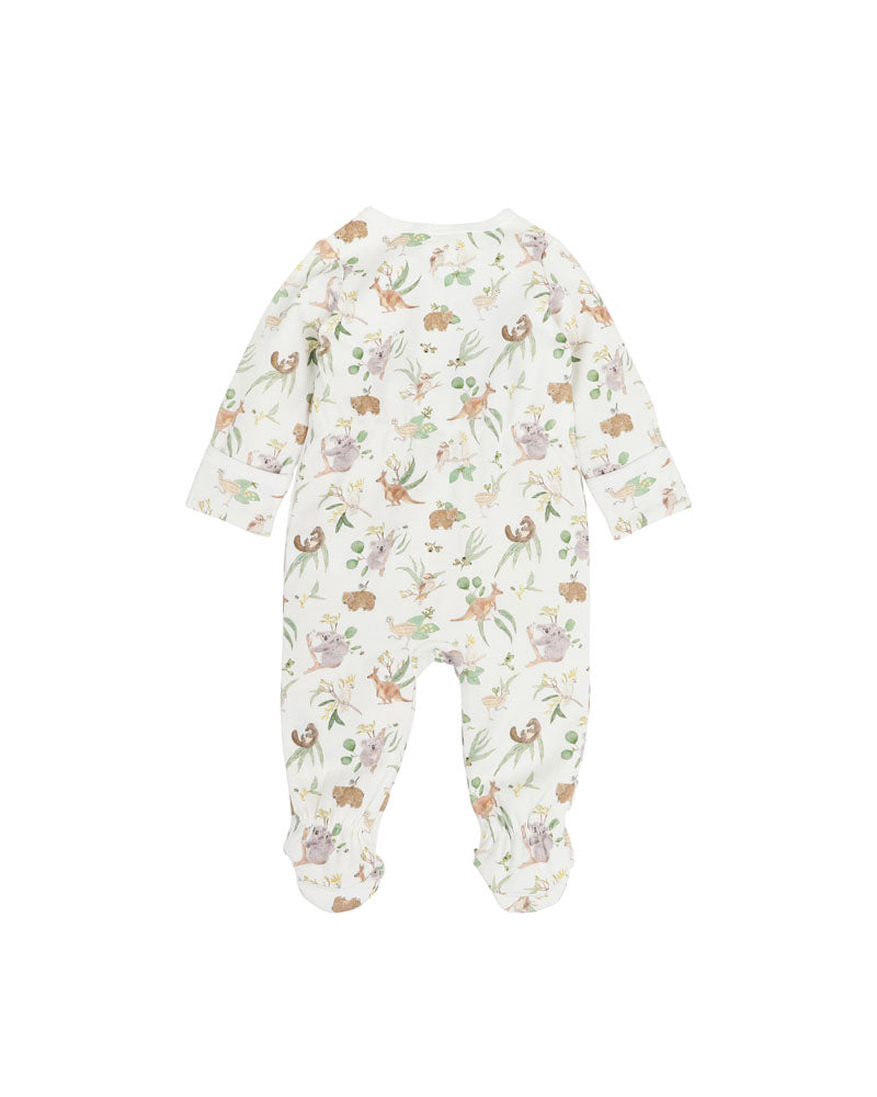 Bailey Native LS Zip Onesie