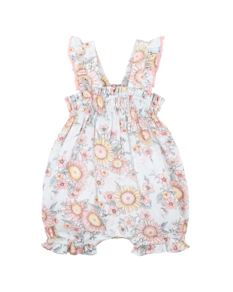 Abby Print Romper