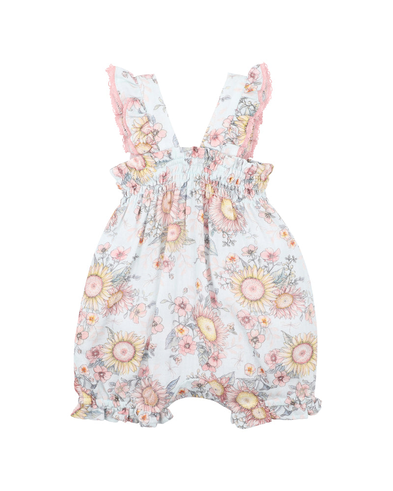 Abby Print Romper