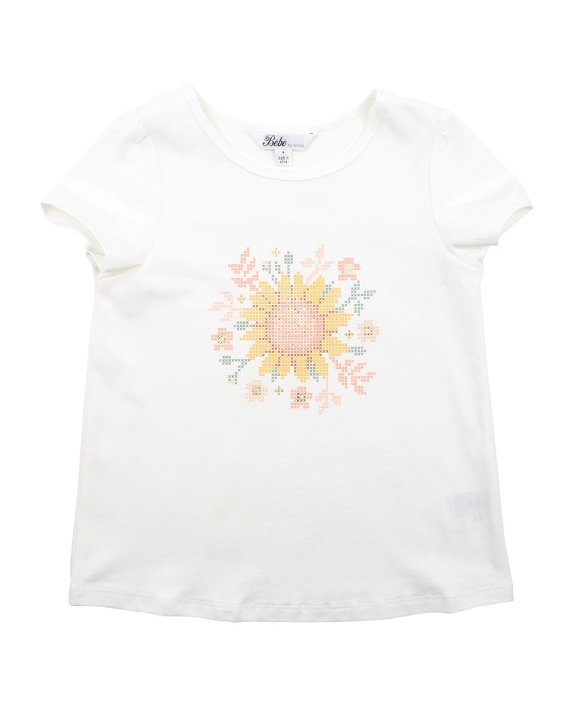 Abby Sunflower Tee