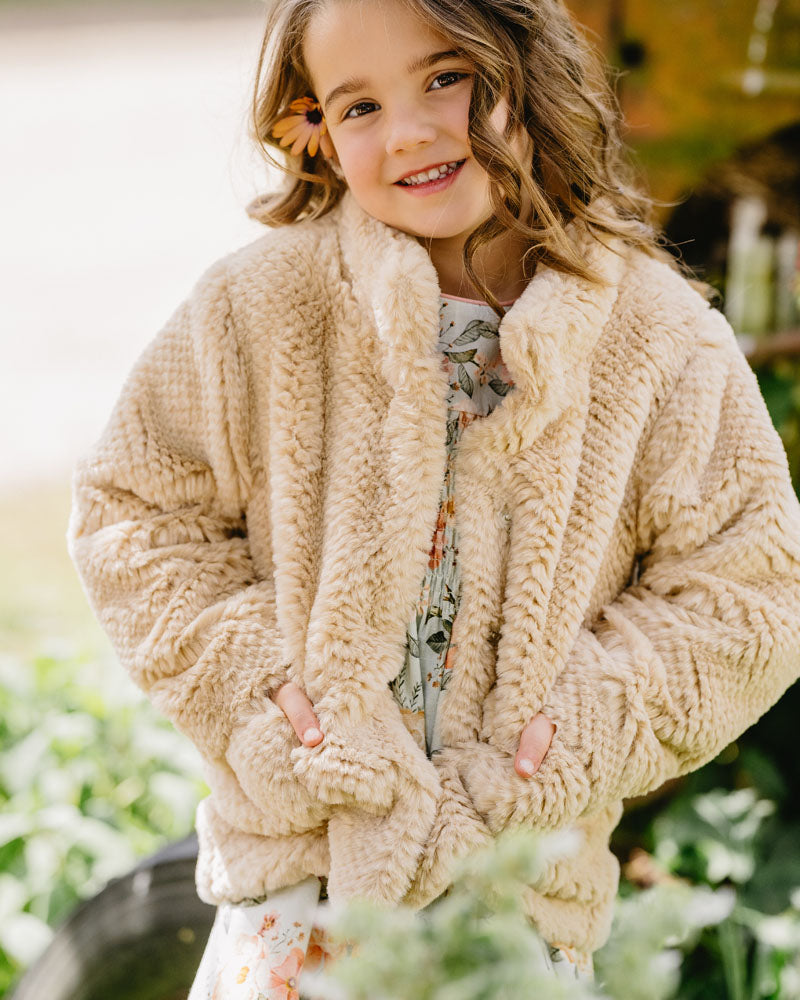 Lyla Faux Fur Coat | 3-7