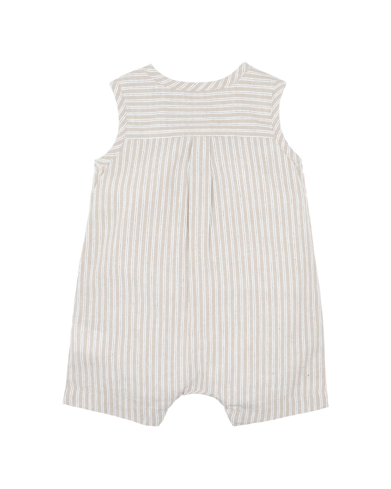 Finley Embroidered Stripe Romper