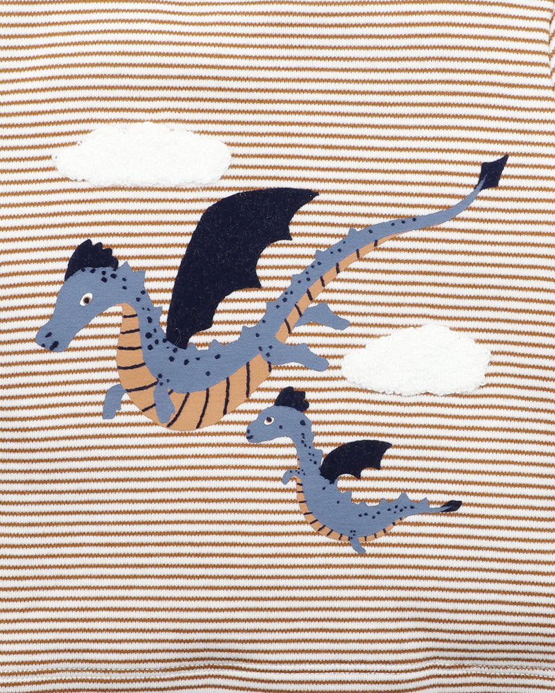 Nino Stripe Dragon Tee