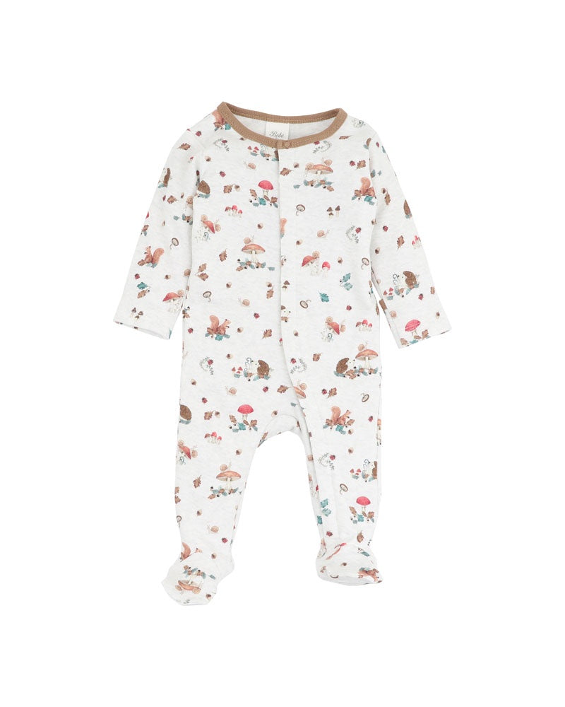 Toby LS Zip Onesie