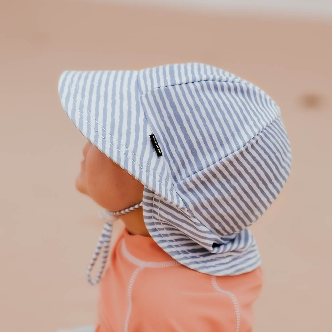 Beach Legionnaire Flap Hat | Stevie Stripe