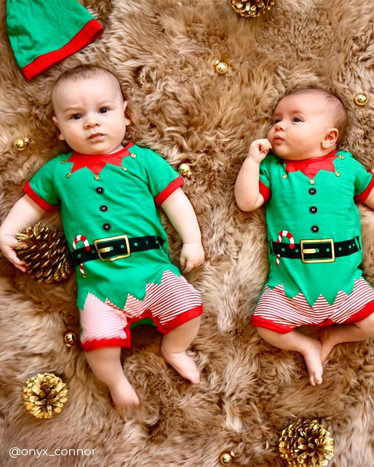 Elf Romper &amp; Hat