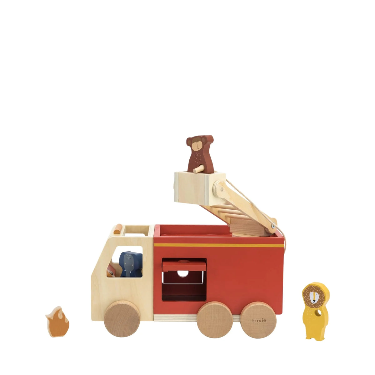 Wooden Fire Truck