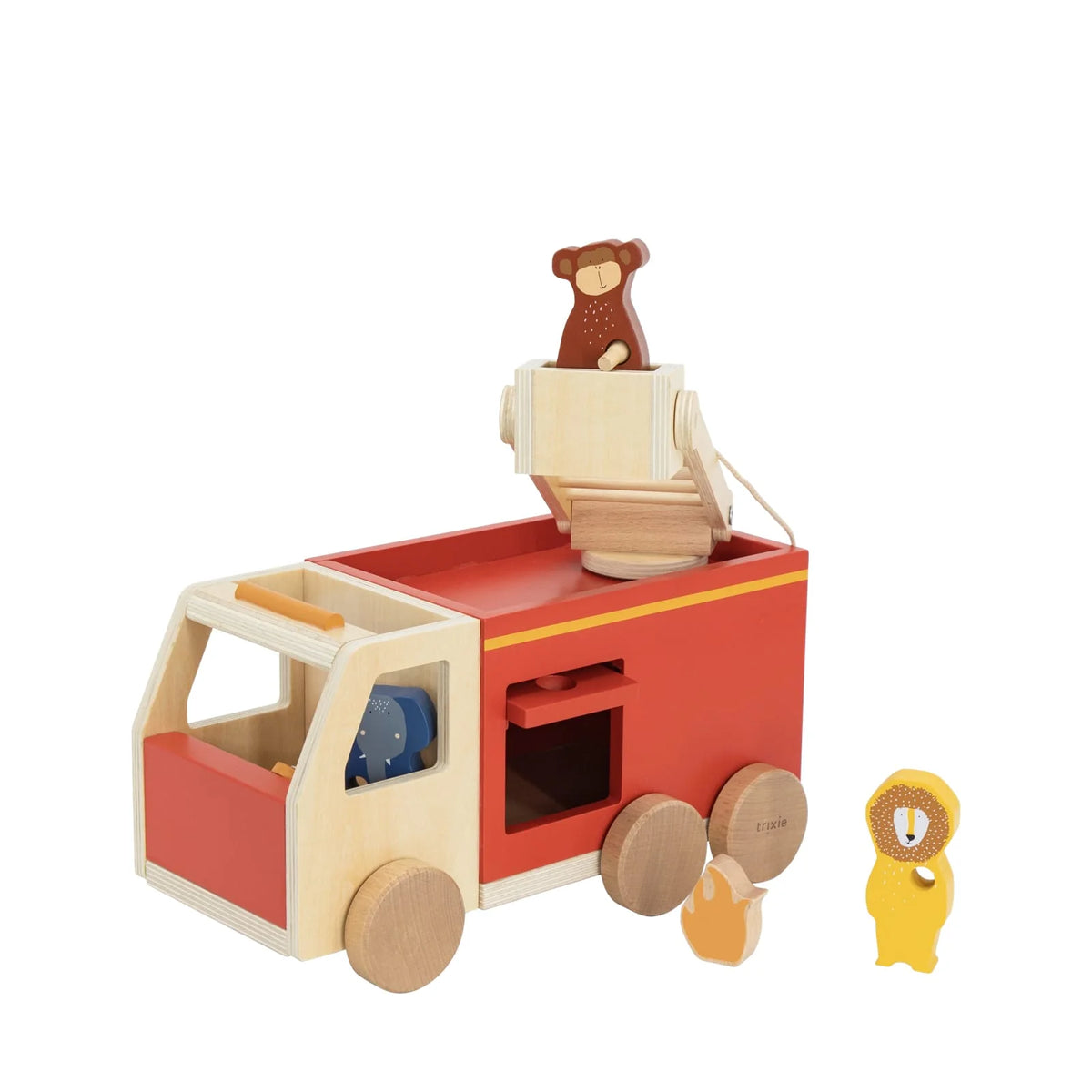 Wooden Fire Truck