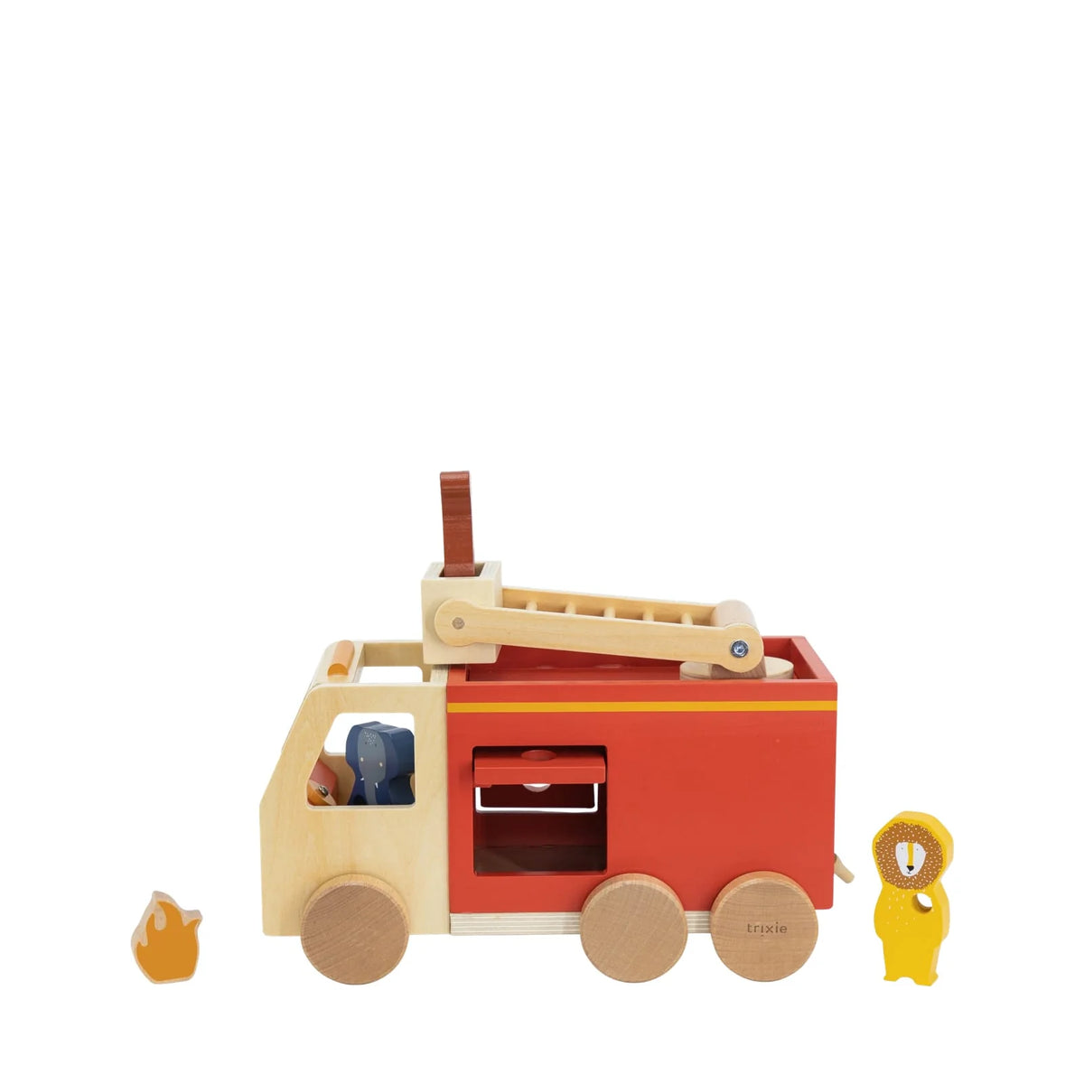 Wooden Fire Truck