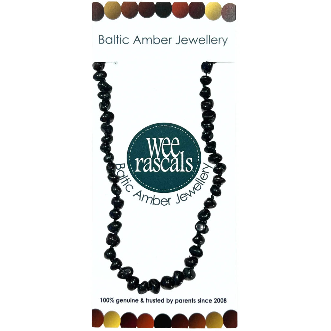 Amber Beads | Infant Necklace | Cherry