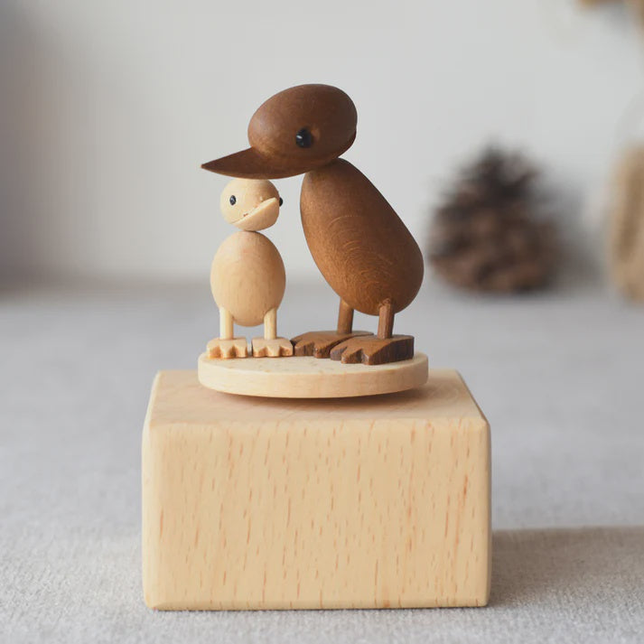 Mumma Duck &amp; Duckling Mini Music Box