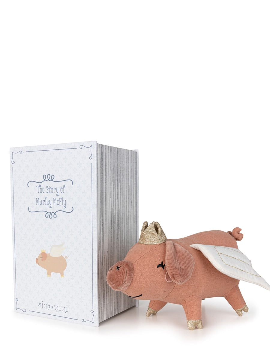 Marley McFly Pig Pink in giftbox | 20 cm